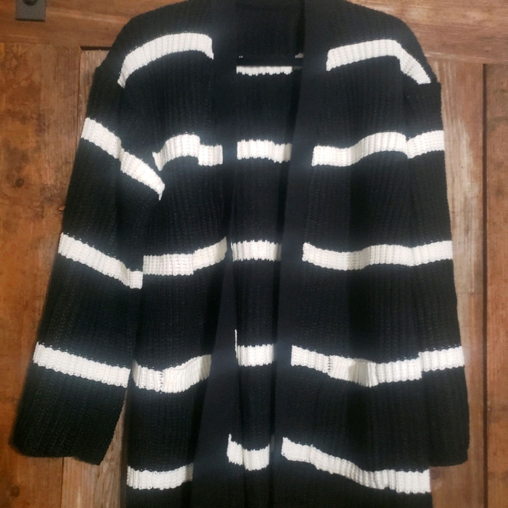 Striped Mindy Cardi